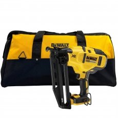 DEWALT DCN660N 18VOLT 2ND FIX ANGLED PIN GUN BODY AND DEWALT TOOL BAG PACKAGE