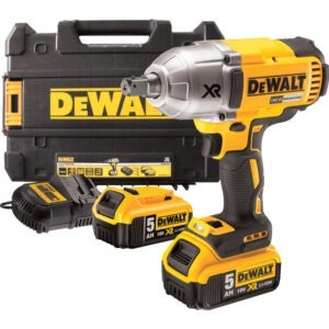 DEWALT DCF899P2 18V XR 1/2" HIGH TORQUE IMPACT WRENCH INC 2 X 5.0AH BATTERIES - Image 1