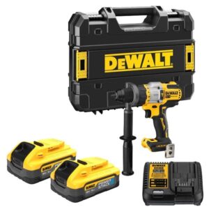 DEWALT DCD999H2T-GB 18VOLT BRUSHLESS 3 SPEED POWERSTACK COMBI DRILL FULL KIT - Image 1