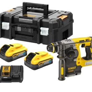 DEWALT DCH273H2T-GB 18VOLT POWERSTACK BRUSHLESS SDS DRILL FULL KIT - Image 1