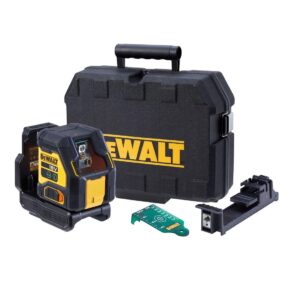 DEWALT DCLE34021N-XJ 18V XR CROSS LINE GREEN LASER BODY ONLY IN CARRY CASE - Image 1