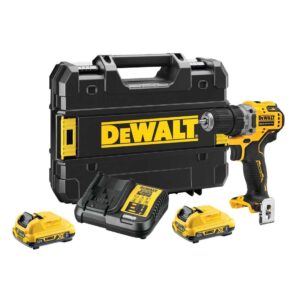DEWALT DCD701D2 10.8V / 12V XR SUB COMPACT DRILL DRIVER INC 2X 2.0AH BATTS - Image 1
