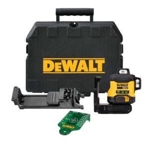 DEWALT DCLE34031N-XJ 18V XR 3X 360 COMPACT GREEN LASER BODY ONLY IN CARRY CASE - Image 1
