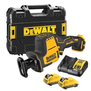DEWALT DCS312D2-GB 12V XR SUB COMPACT BRUSHLESS RECIPROCATING SAW INC 2X 2.0AH BATTERIES - Image 1