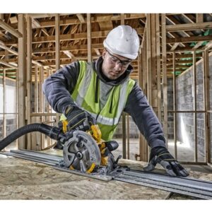 DEWALT DCS572N 18VOLT 184MM BRUSHLESS GUIDE RAIL COMPATIBLE CIRCULAR SAW BODY