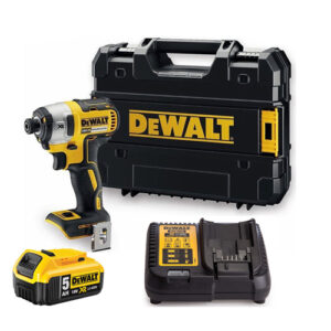 DEWALT DCF887P1 18VOLT 3 SPEED BRUSHLESS IMPACT DRIVER KIT (1 X 5.0AH LITHIUM BATTERY)