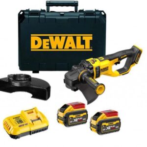 DEWALT DCG460X2 54VOLT BRUSHLESS 9" ANGLE GRINDER FULL KIT