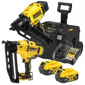 DEWALT DCK264P2T 18VOLT BRUSHLESS TWIN NAIL GUN KIT (NEW 2024 MODEL DCN930 FRAMING NAIL GUN) - Image 1