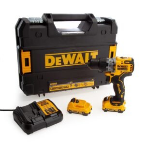 DEWALT DCD706D2 12V XR SUB COMPACT HAMMER DRILL DRIVER INC 2X 2.0AH BATTS