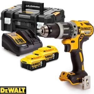 DEWALT DCD796P2 18VOLT BRUSHLESS COMBI DRILL(2 X 5.0AH BATTERIES))