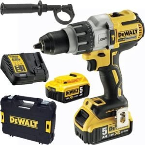 DEWALT DCD996P2 18VOLT 3 SPEED BRUSHLESS COMBI DRILL KIT (2 X 5.0AH LITHIUM BATTERIES)