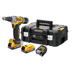 DEWALT DCF414E2T-GB 18VOLT 1/4" (6.3MM) POWERSTACK RIVETER