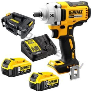 DEWALT DCF892P2 18VOLT BRUSHLESS COMPACT 1/2″ PIN IMPACT WRENCH FULL KIT