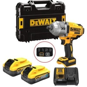 DEWALT DCF900H2T-GB 18VOLT POWERSTACK 1/2" DRIVE IMPACT WRENCH FULL KIT