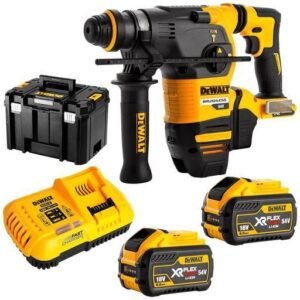 DEWALT DCH333X2 54VOLT SDS PLUS HAMMER DRILL FULL KIT (9.0AH)
