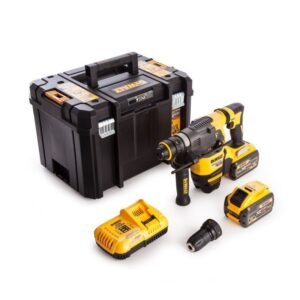 DEWALT DCH334X2 54VOLT SDS DRILL KIT C/W QUICK CHANGE CHUCK