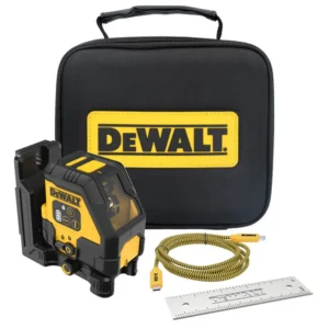 DEWALT DCLE14201RB-XJ USB RED BEAM CROSS LINE LASER LEVEL