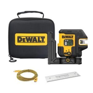 DEWALT DCLE14251GB-XJ USB CROSS LINE 5 SPOT GREEN LASER