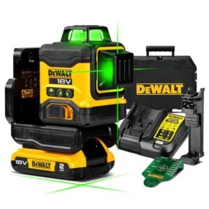 DEWALT DCLE34031D1-GB 18VOLT 3 X 360 COMPACT LASER KIT