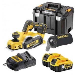 DEWALT DCP580P2 18VOLT BRUSHLESS PLANER FULL KIT ( 2 X 5.0AH LITHIUM BATTERIES)