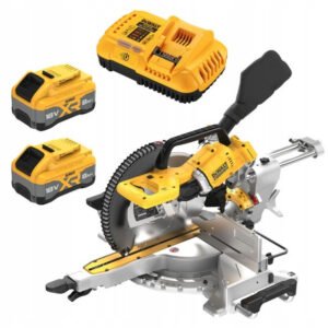 DEWALT DCS782XW2 18VOLT 12" MITRE SAW KIT (2 X 8.0AH BATTERIES)