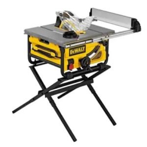 DEWALT DWE7492-LX 250MM 110VOLT TABLESAW & SCISSOR STAND KIT