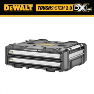 DEWALT DWST08520-1 TOUGHSYSTEM 2.0 DXL 2 DRAWER STORAGE TOOL BOX