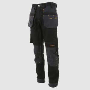 DEWALT BLACK/GREY PROSTRETCH MULTI POCKET WORK TROUSERS