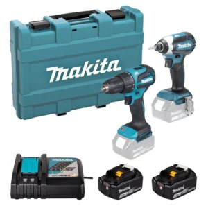 MAKITA DLX2537ST 18VOLT BRUSHLESS COMBI DRILL & IMPACT DRIVER COMBI TWIN KIT