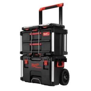 MILWAUKEE PACKOUT STARTER TOOLBOX AND TROLLEY SET