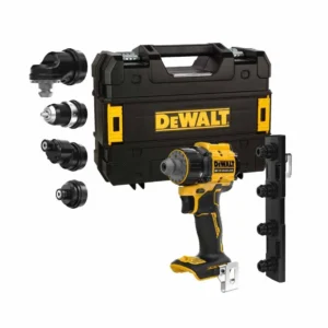 DEWALT DCD803NT 18VOLT INTERCHANGEABLE MULTI HEAD DRILL DRIVER BODY IN CASE