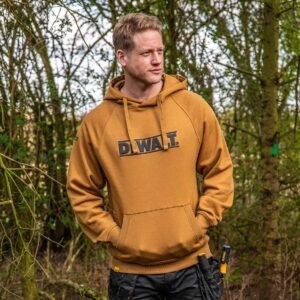 DEWALT MUSTARD CARPENTERS LOGO HOODY