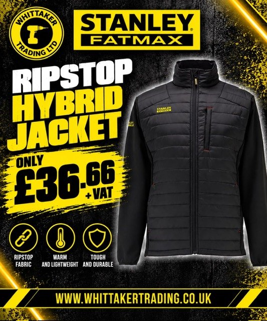 fatmax hybrid jacket logo fatmax hybrid jacket logo